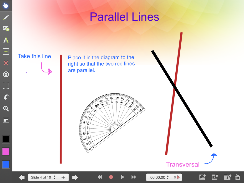 Make It Parallel An Activity With Parallel Lines Mr Orr Is A Geek