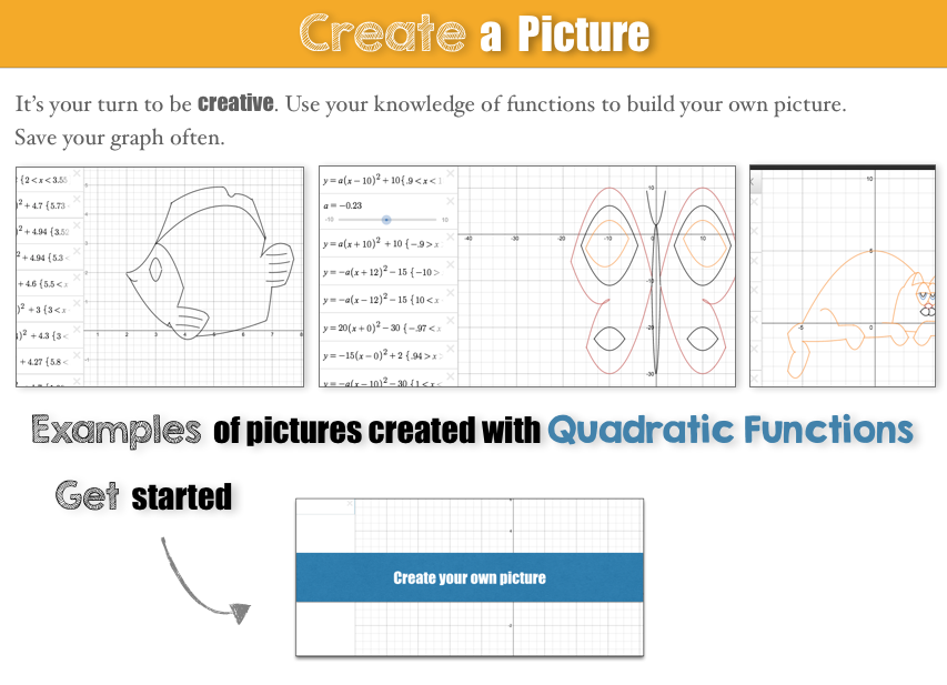 Create your Own Quadratic Art! | Mr. Orr is a Geek.com